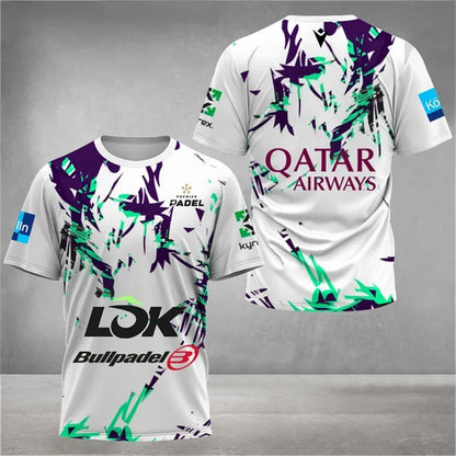 Maillot de Padel Edition Pro Circuit 2025 – Design Compétition & Haute Performance