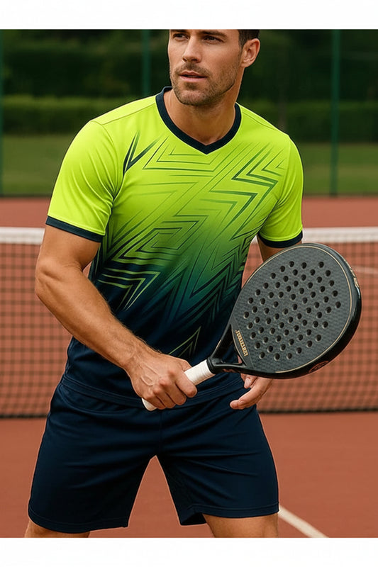 T-Shirt Padel "Lifestyle" – Design Graphique & Tissu Respirant