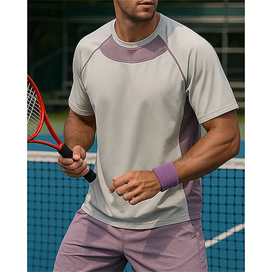 T-Shirt Padel "Lifestyle" – Design Graphique & Tissu Respirant